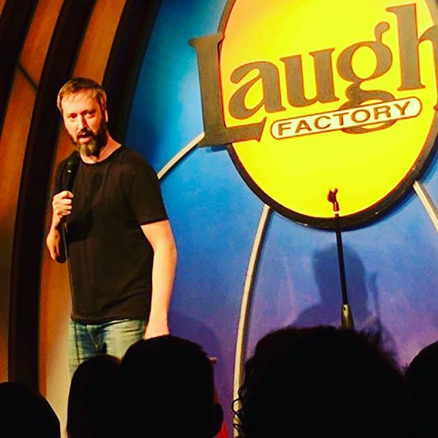 I've been having a great time performing around Los Angeles the last few weeks.  Here is a pic from this week @laughfactoryhw Everybody come out and see some live stand up comedy in