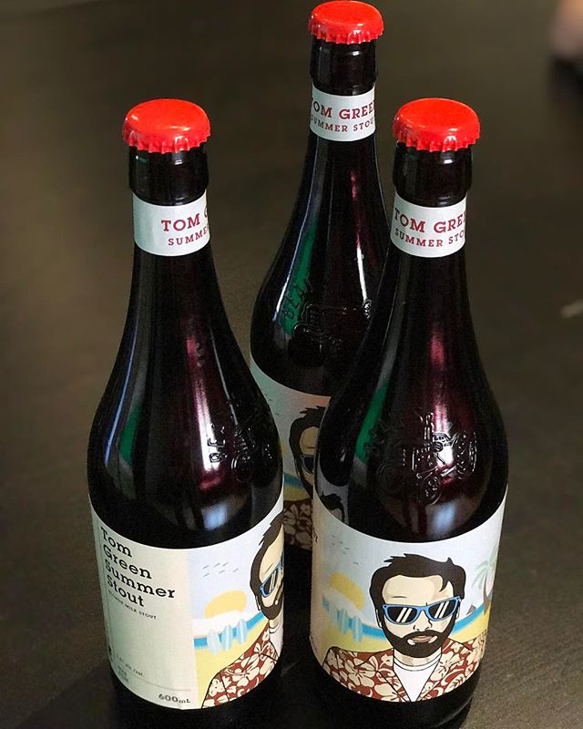 Coming June 8th The Tom Green Beer!  SUMMER STOUT!  Across Canada and in New York! @beausallnatural