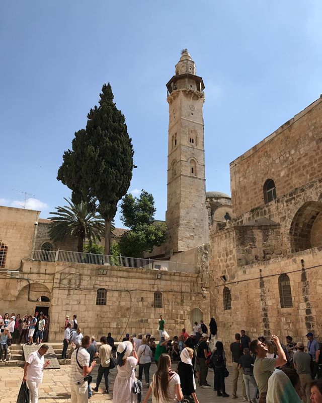 Jerusalem today at the Church of the Sepulcher
