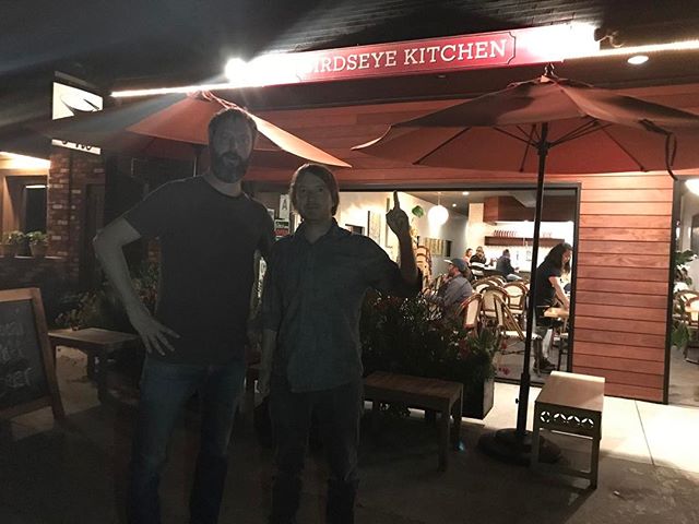 Just had a delicious meal with my good friends @jodymorrisphoto and @eeeedia at their amazing restaurant @birdseyekitchen in everybody go!  Amazing food.