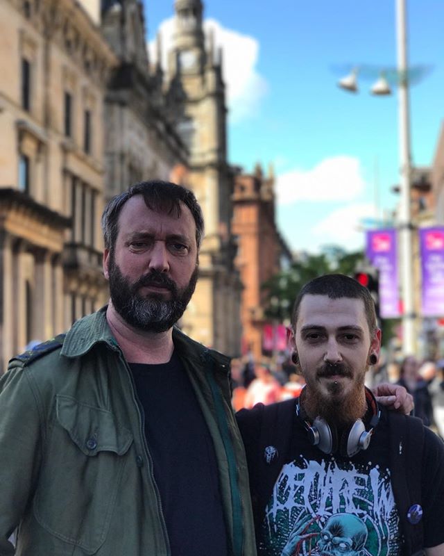 Just ran into this Stephen Jack on the streets of Glasgow you can follow him@on Twitter @Xanbunny