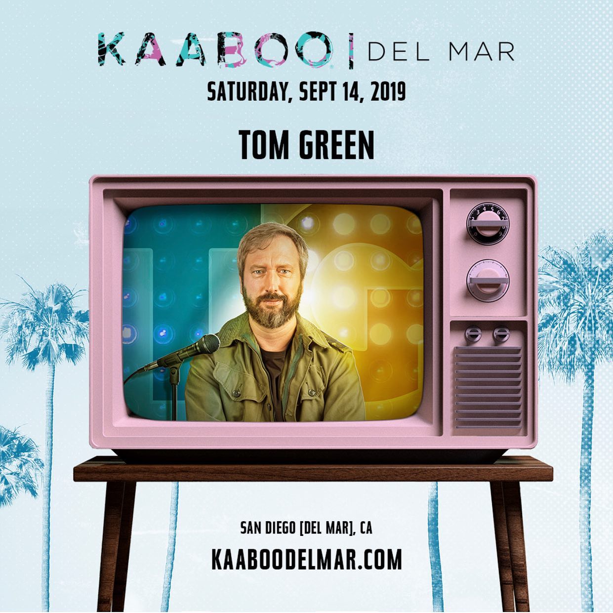 Get tickets now for my standup comedy show @kaaboodelmar this is gonna be a hilarioussss good time!!