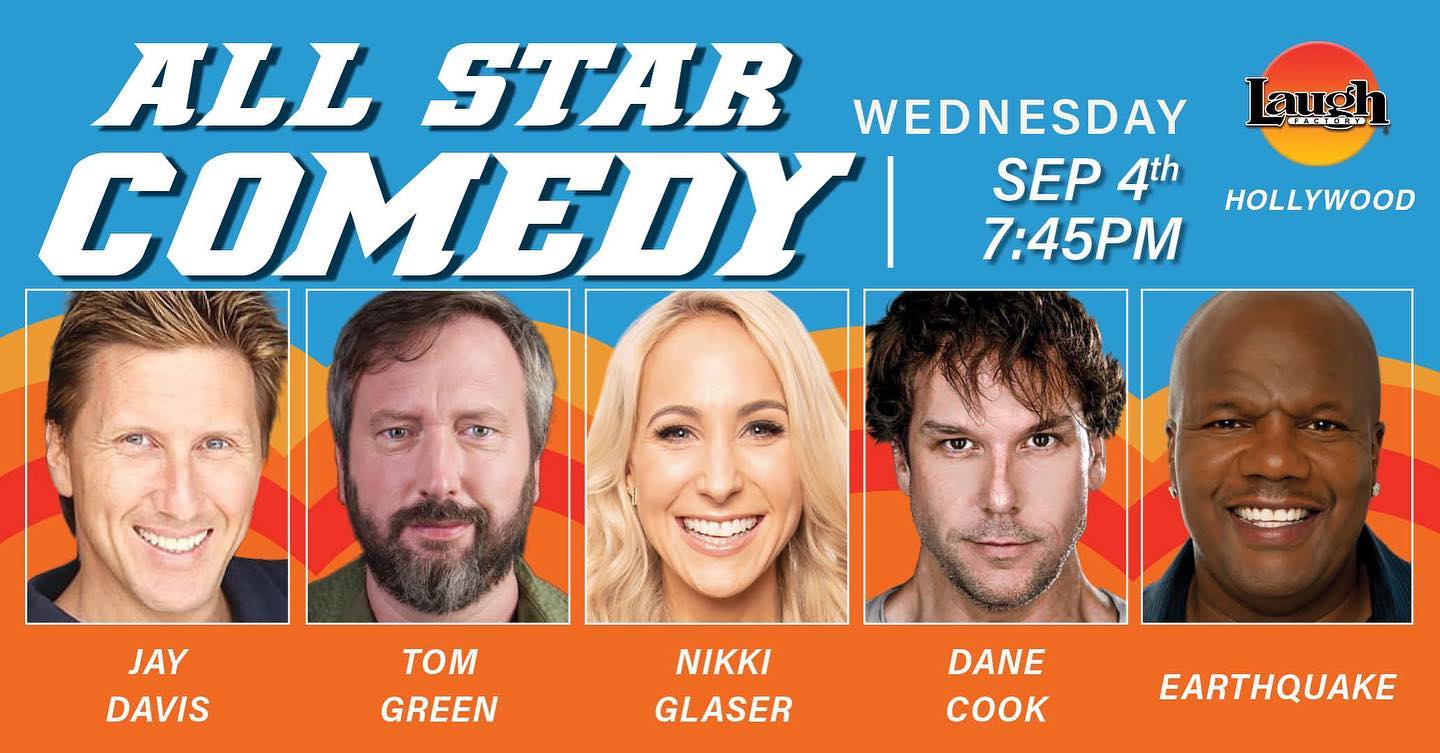 This is gonna be a fun show @laughfactoryhw