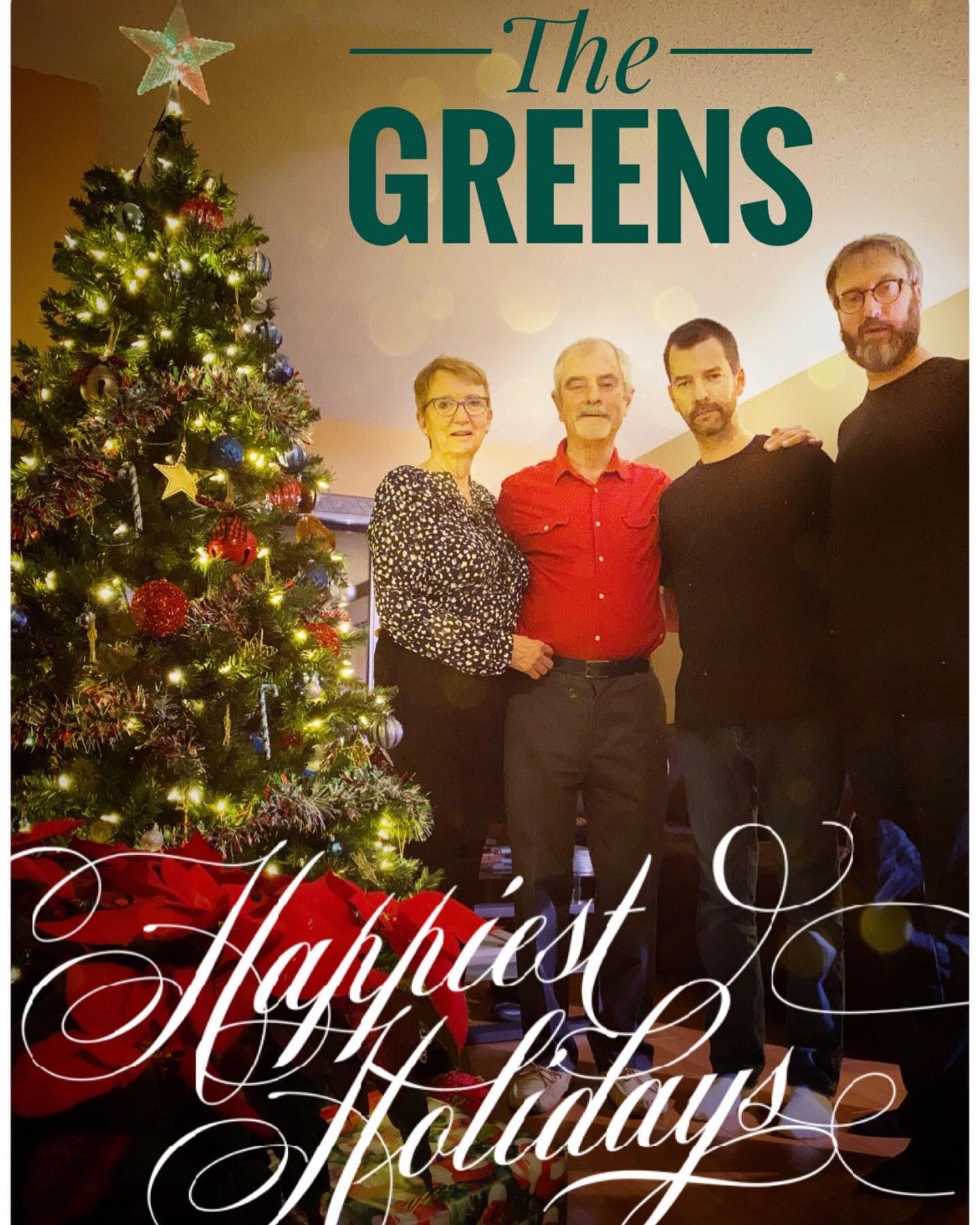 Another post wishing you all a Happy Holidays from The Greens.  Great to be home visiting with family this holiday season.  I hope you are enjoying time with your loved ones at this time of year!  And if for some reason you can’t be due to whatever circumstances please try to have a happy day regardless.  And know that I love you!  Best wishes!  Tom